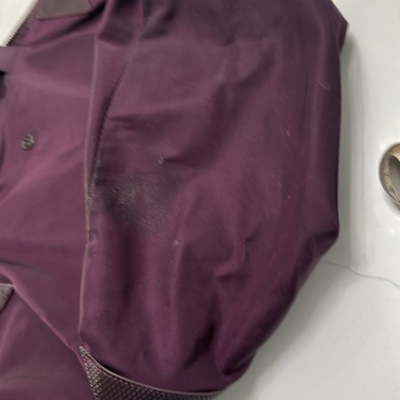 ***SOLD ON MERCARI***Lululemon purple zipper tote bag - Picture 9 of 10